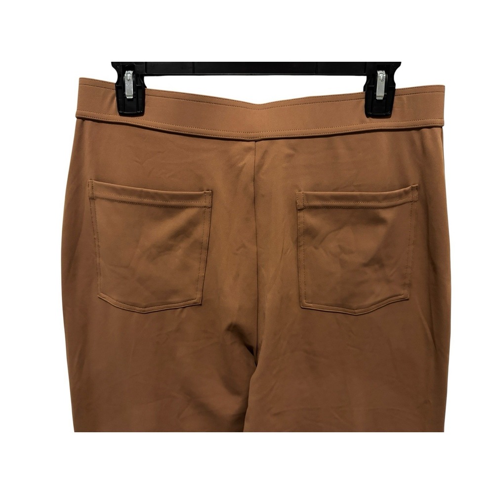 Halara Halo Tek Air Brown Pull On Flat Front size L - Picture 4 of 16